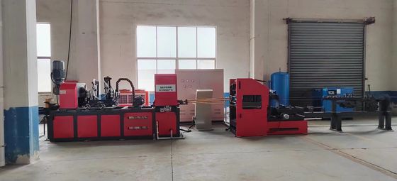 kualitas  Frequency 50Hz Truss Making Machine 1500KG With PLC Control System pabrik