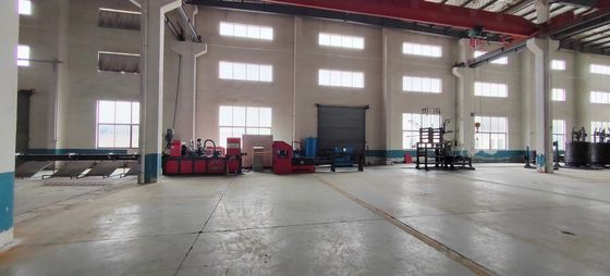 Mesin Pembuat Truss Baja Lantai 22kw Produksi Las
