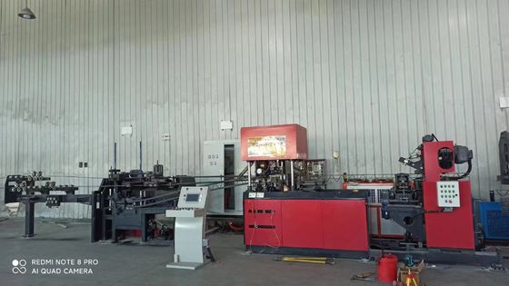 Mesin Pengelasan Bar Baja Efisien dengan Kontrol Layar Sentuh Panjang Pengelasan 0,4m-12m