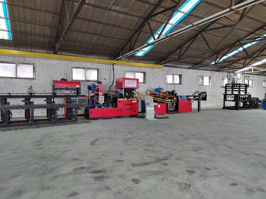 47000x3000x3500mm Mesin Pengelasan Bar Baja 18000kg Kesalahan 2mm