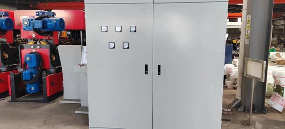 AC380V 50Hz erw Steel Bar Welding Machine PLC Control Untuk 4-7mm Diameter Side Bar