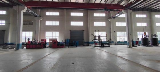 Mesin pembuatan truss frekuensi tinggi 380V Peralatan bangunan truss