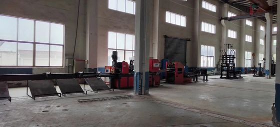 Peralatan pembuatan truss otomatis baja karbon 8-12m/min