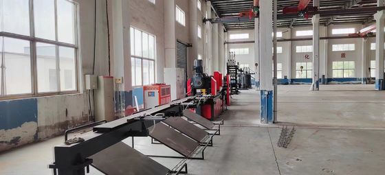 Mesin Pembuatan Truss Listrik Sistem Kontrol PLC 0.3mm Kesalahan Dalam Panjang