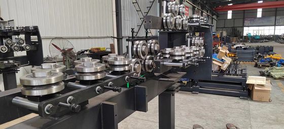 47000x3500x4000mm Lattice Girder Welding Line-Truss Profesional Tekanan udara 0,8MPa