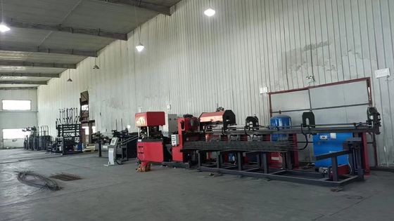 Rebar Otomatis Wire Mesh Welding Machine 400-500A Kontrol PLC