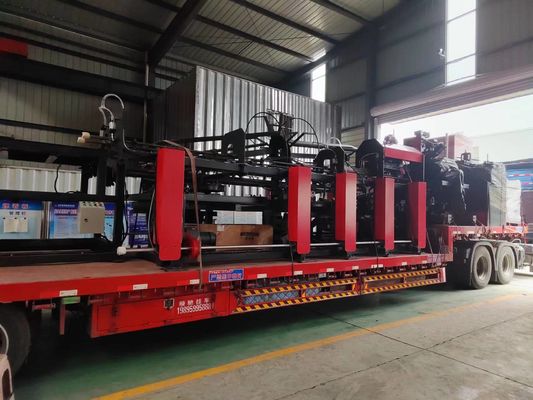 Mesin Pengelasan Wire Mesh Otomatis Baja Bar 47000x3000x3500mm