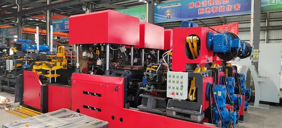 Mesin pengelasan rebar mode pemotongan mekanik untuk batang utama 6-12mm 12-15m/min Kecepatan pengelasan